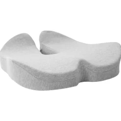 Linge-vidaXL Coussin d’assise Couleur unie 50 x 43 x 10 cm Gris clair