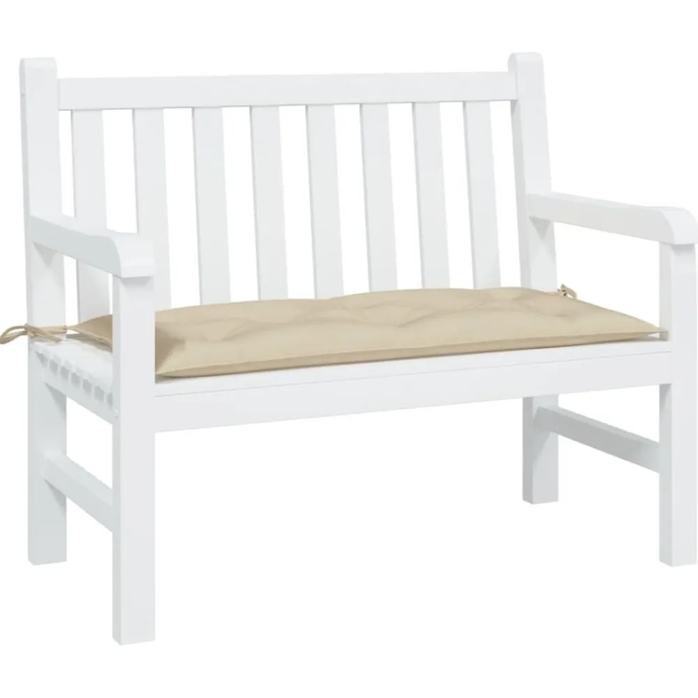 vidaXL Coussin de banc de jardin 100x50x7 cm tissu oxford