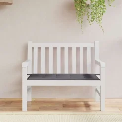 Décorations-vidaXL Coussin de banc de jardin 100x50x4 cm tissu oxford Anthracite