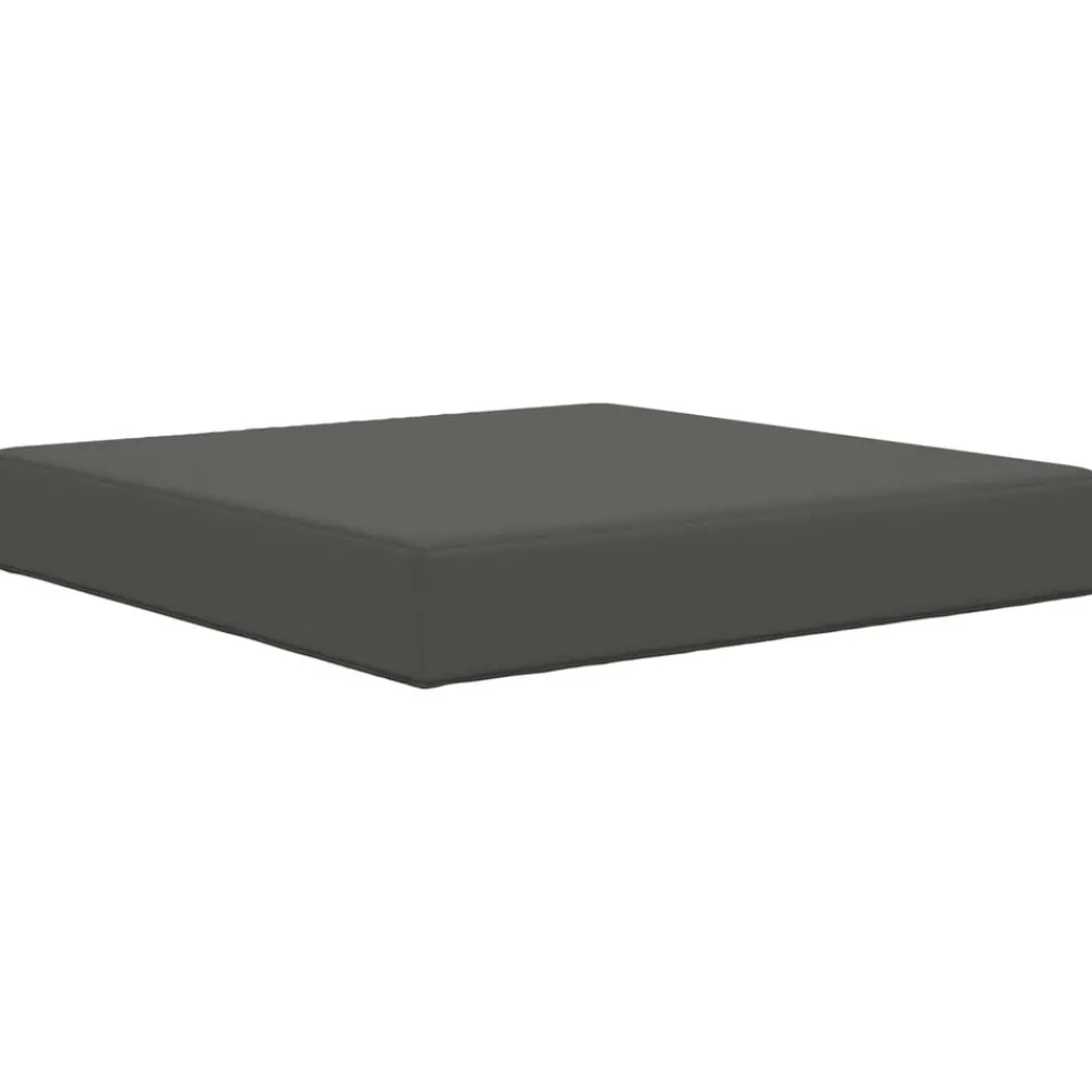 Décorations-vidaXL Coussin de canapé d'extérieur 60 x 60 x 8 cm Anthracite