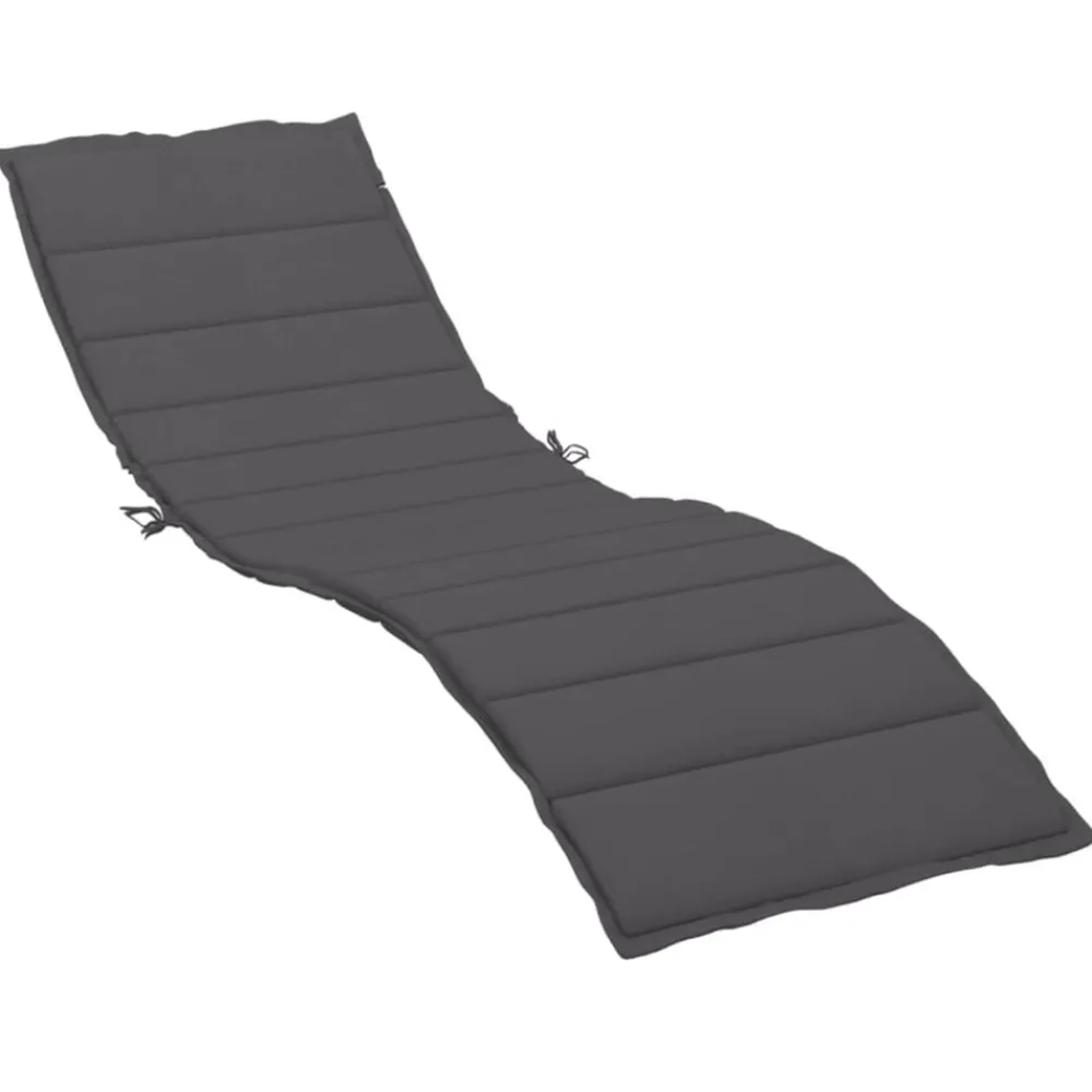 vidaXL Coussin de chaise longue 200x50x3cm tissu oxford