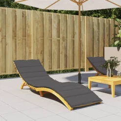 vidaXL Coussin de chaise longue 200x50x3cm tissu oxford