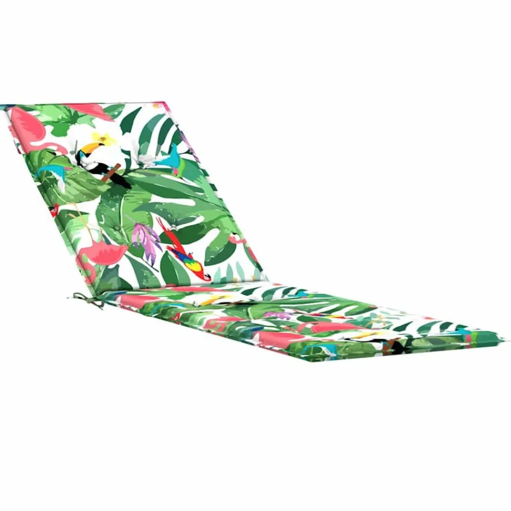 vidaXL Coussin de chaise longue multicolore tissu oxford