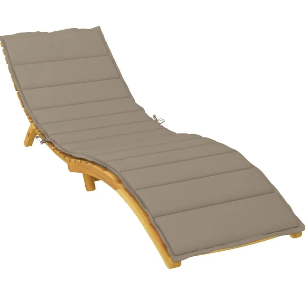 vidaXL Coussin de chaise longue 200x50x3 cm tissu oxford