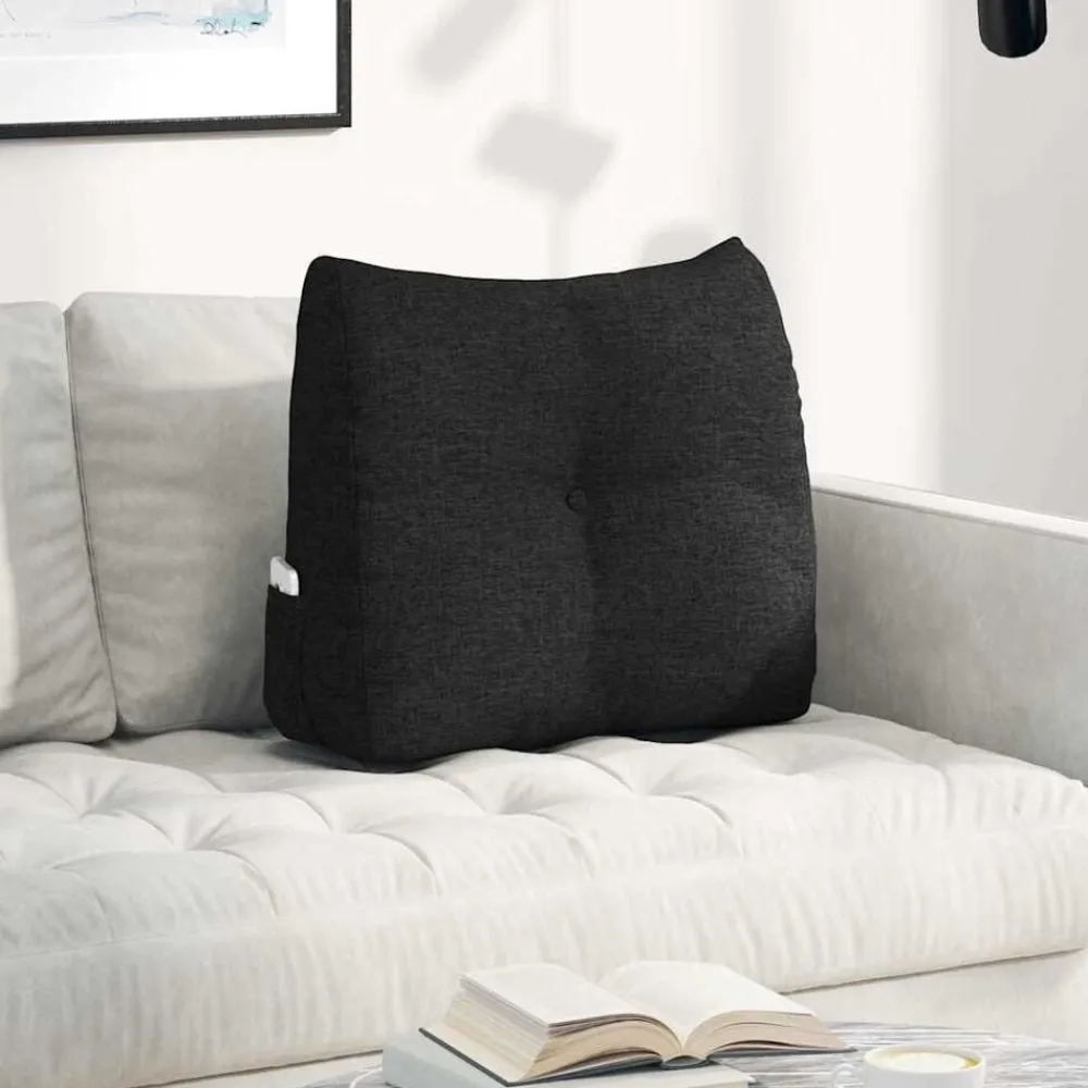 vidaXL Coussin de Dos 60 x 24 x 50 cm tissu
