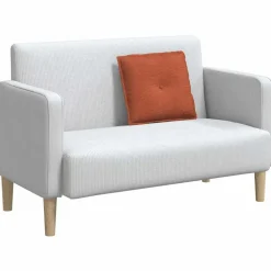 vidaXL Coussin de Dos 50 x 45 cm Tissu en velours côtelé