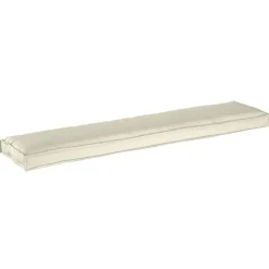 Décorations-vidaXL Coussin de palette Crème 180 x 40 x 8 cm Tissu Oxford Crème