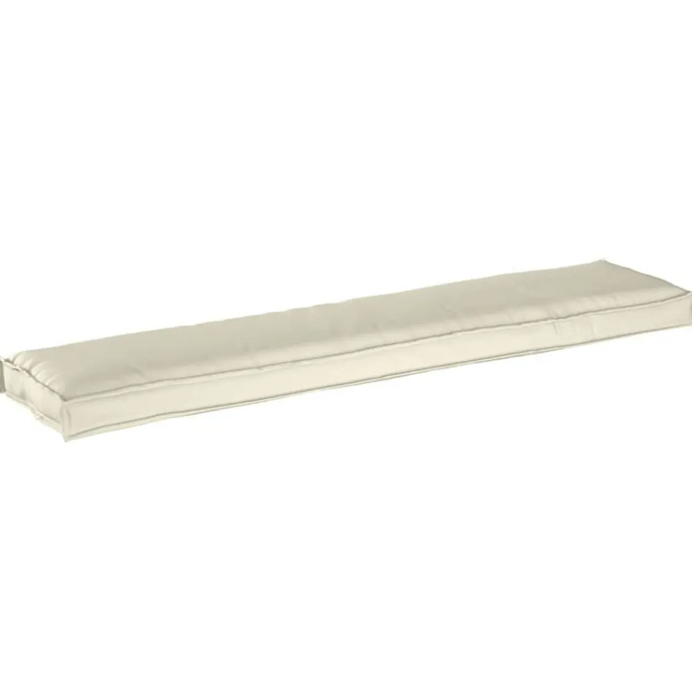 Décorations-vidaXL Coussin de palette Crème 180 x 40 x 8 cm Tissu Oxford Crème