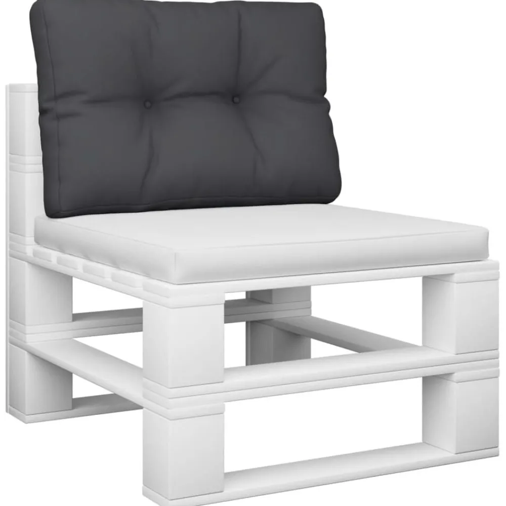 vidaXL Coussin de palette 50x40x12 cm tissu