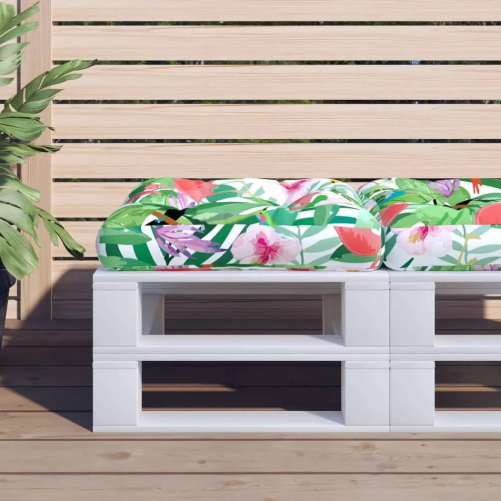 vidaXL Coussin de palette 50x50x12 cm tissu