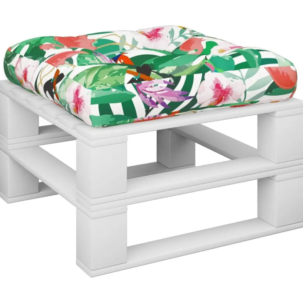 vidaXL Coussin de palette 50x50x12 cm tissu