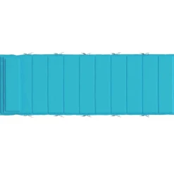 Décorations-vidaXL Coussin de transat ensoleillé 178 x 60 x 4 cm Turquoise