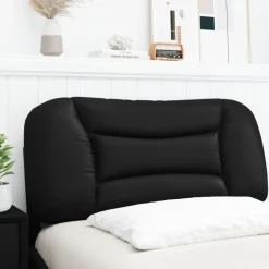 Lits & Accessoires-vidaXL Coussin de tête de lit Hvar 80 cm similicuir Noir