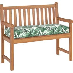 Décorations-vidaXL Coussin Feuille Motif feuille 120 x 40 x 8 cm Tissu Oxford Mod&egrave;le feuille