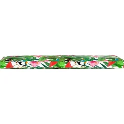 vidaXL Coussin Floral Multicolore 140 x 40 x 8 cm Tissu Oxford
