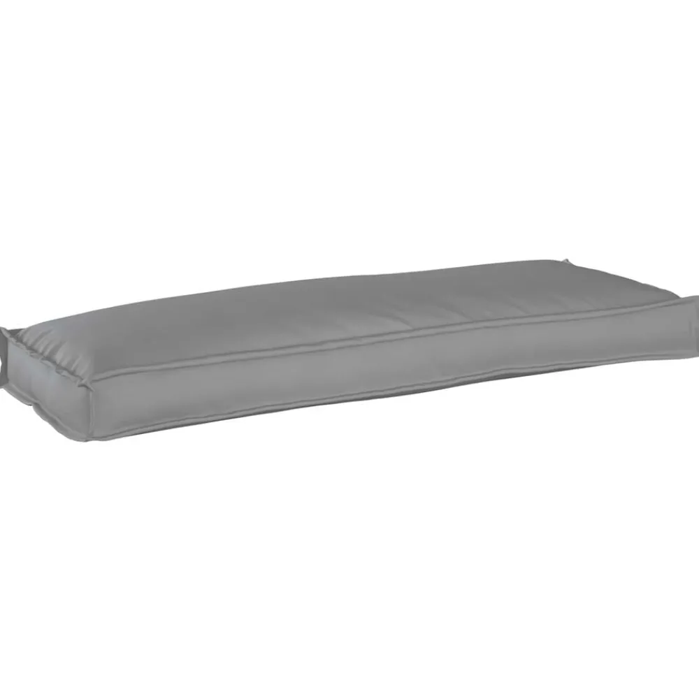 Décorations-vidaXL Coussin 110 x 40 x 8 cm Tissu Oxford Gris
