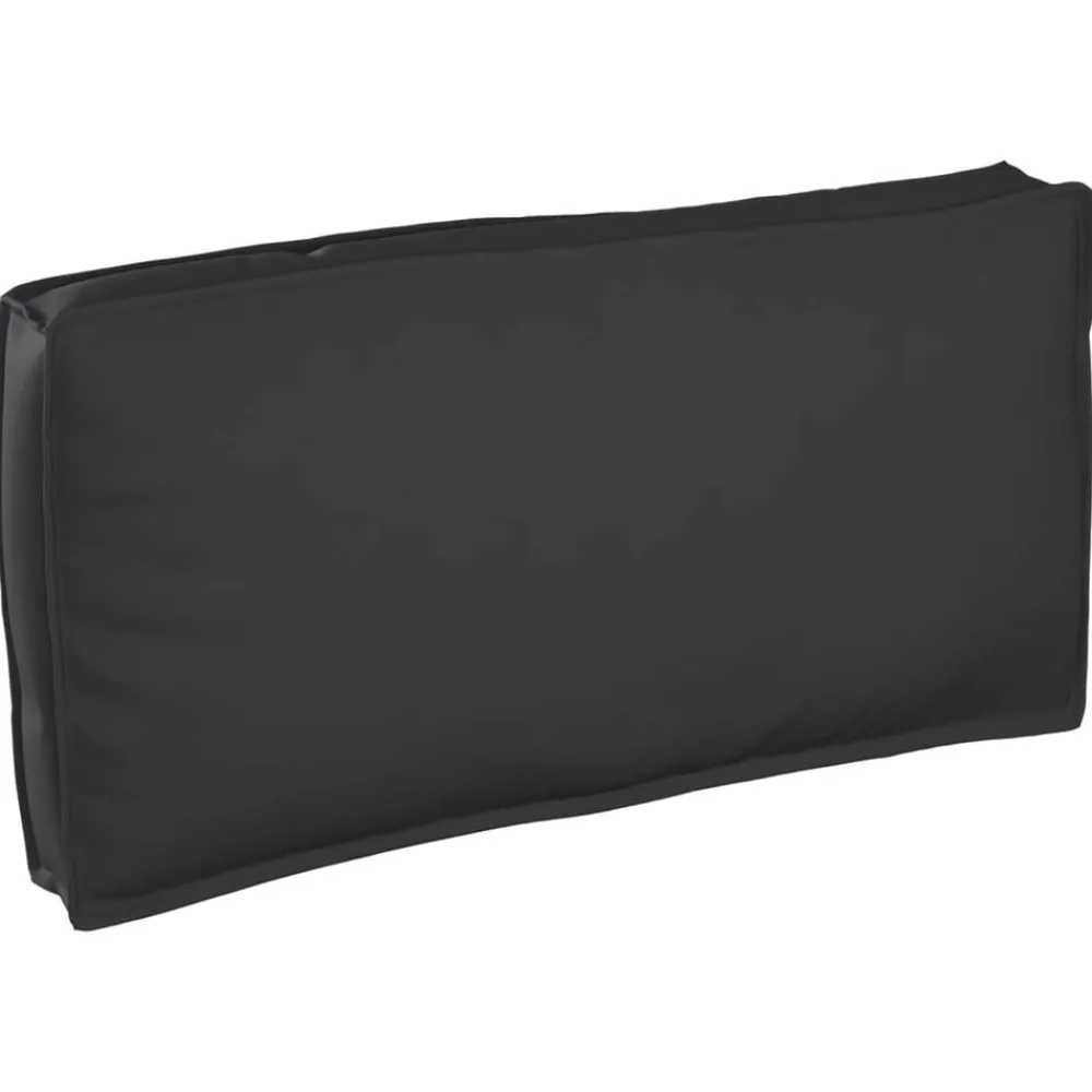 Décorations-vidaXL Coussin 120 x 60 x 12 cm Tissu Oxford Noir