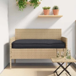 Décorations-vidaXL Coussin 120 x 60 x 12 cm Tissu Oxford Noir