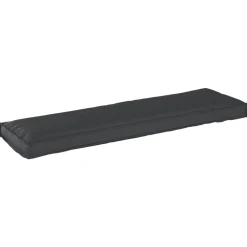 Décorations-vidaXL Coussin 140 x 40 x 8 cm Tissu Oxford Noir