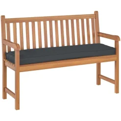 Décorations-vidaXL Coussin 140 x 40 x 8 cm Tissu Oxford Noir