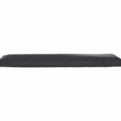 Décorations-vidaXL Coussin 140 x 40 x 8 cm Tissu Oxford Noir