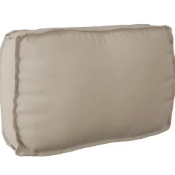 Décorations-vidaXL Coussin 70 x 40 x 12 cm Tissu Oxford Taupe