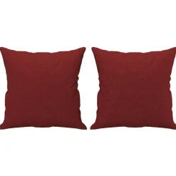 vidaXL Coussins décoratifs lot de 2 40x40 cm Tissu