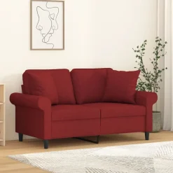 vidaXL Coussins décoratifs lot de 2 40x40 cm Tissu