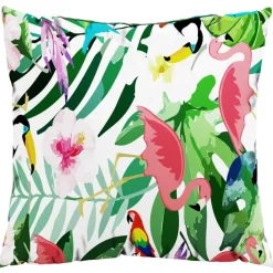 vidaXL Coussins décoratifs lot de 4 Multicolore 40x40 cm Tissu