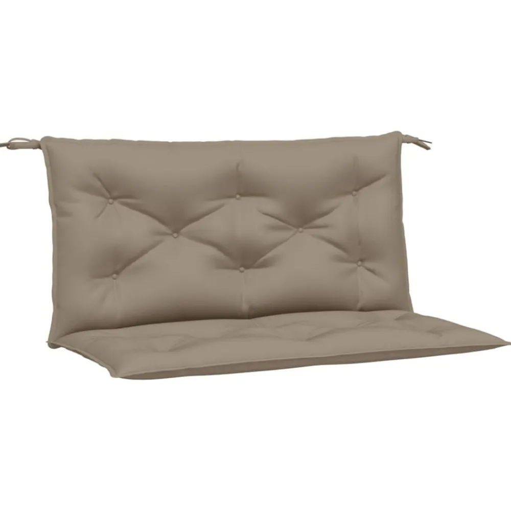 vidaXL Coussins de banc jardin lot de 2 100x50x7 cm tissu Oxford