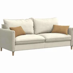 Décorations-vidaXL Coussins de canapé 2 pcs 50 x 30 cm Marron