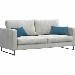 Décorations-vidaXL Coussins de canapé 2 pcs 50 x 30 cm Bleu