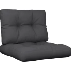 vidaXL Coussins de palette lot de 2 tissu