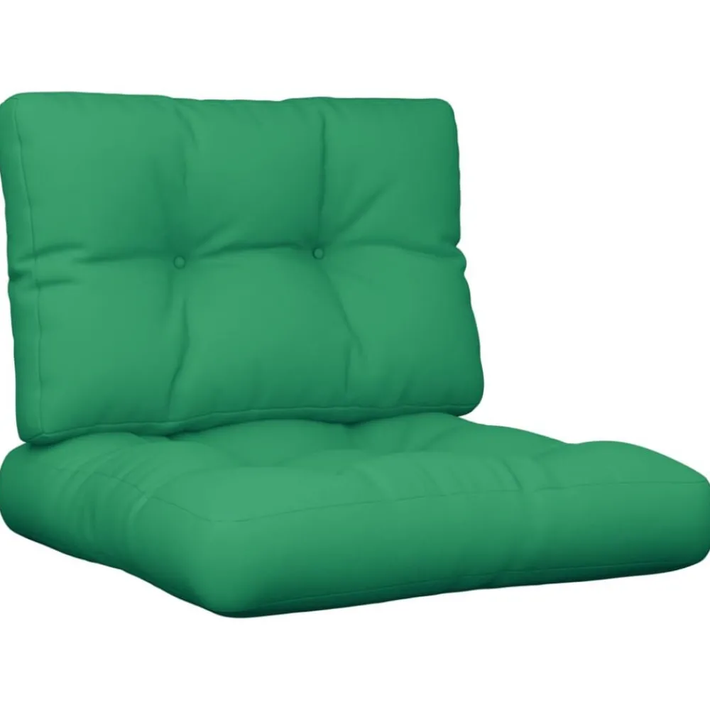 vidaXL Coussins de palette lot de 2 tissu