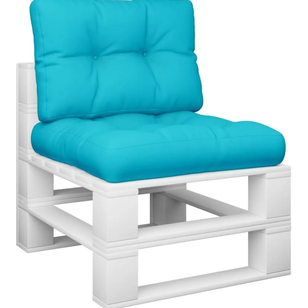 vidaXL Coussins de palette lot de 2 tissu