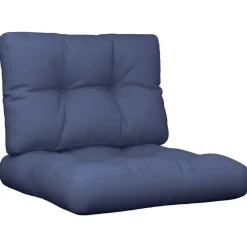 vidaXL Coussins de palette lot de 2 tissu