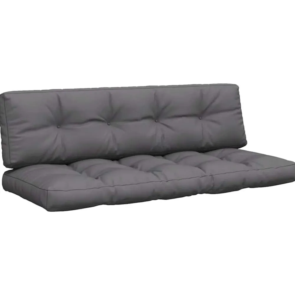 vidaXL Coussins de palette lot de 2 tissu