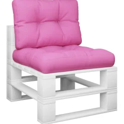 vidaXL Coussins de palette lot de 2 tissu