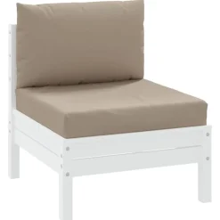 vidaXL Coussins de palette lot de 2 tissu oxford