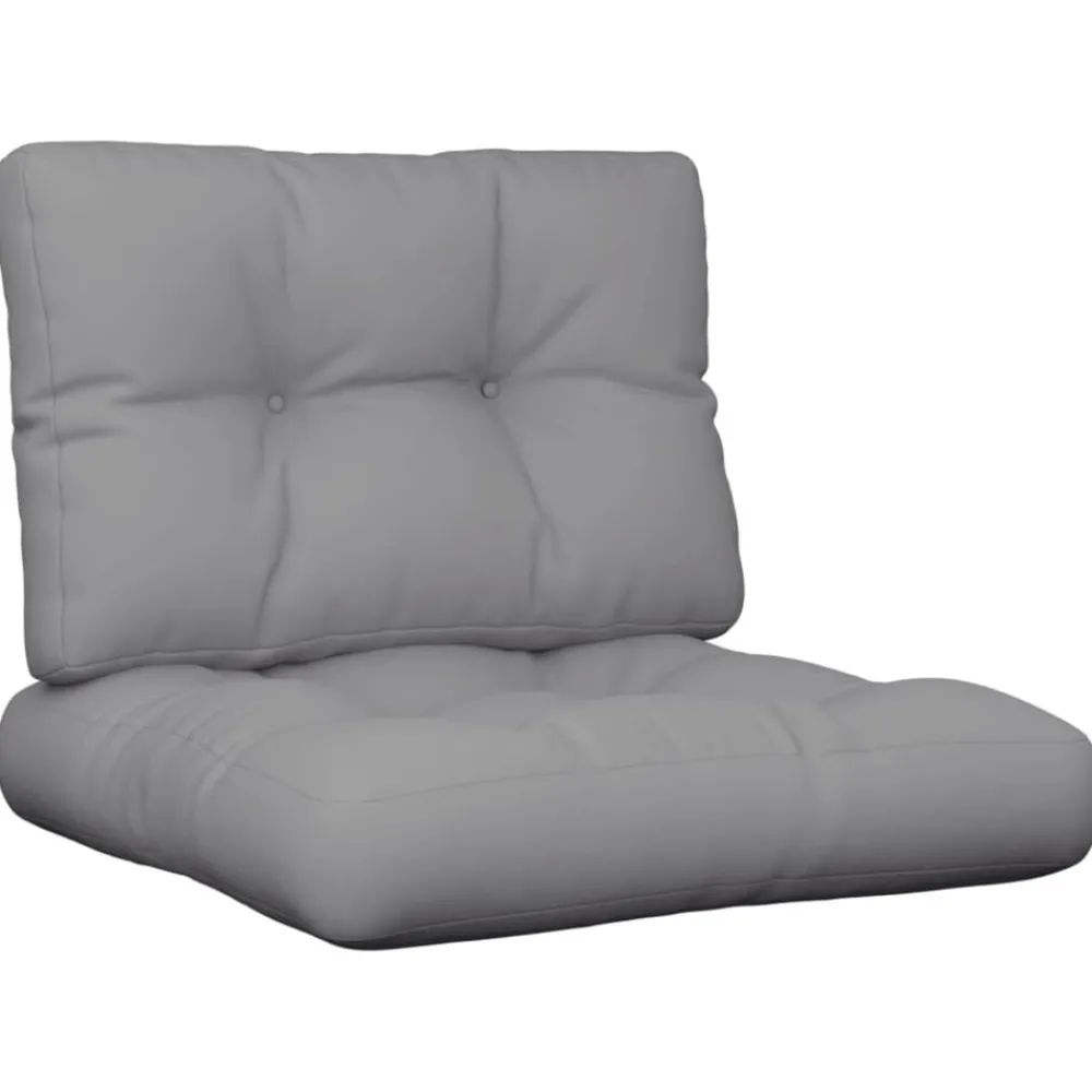 vidaXL Coussins de palette lot de 2 tissu