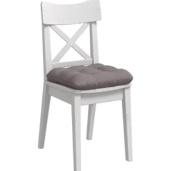 vidaXL Coussins de siège 4 pcs 40 x 40 x 12 cm tissu