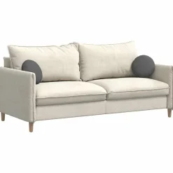 Décorations-vidaXL Coussins de siège 2 pcs Ø30 x 13 cm tissu Gris foncé