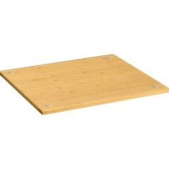 Arts De La Table & Arts Culinaires-vidaXL Couvercle de cuisinière 50x56x1,5 cm bambou