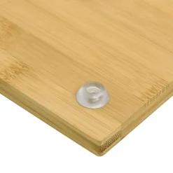 vidaXL Couvercles de cuisinière 2 pcs 50x28x1,5 cm bambou