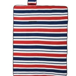 Loisirs De Plein Air-vidaXL Couverture de pique-nique pliable 200x150 cm velours Rouge