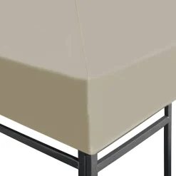vidaXL Couverture de toit de belvédère 310 g / m² 3x3 m