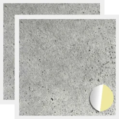 Accessoires De Quincaillerie-vidaXL Couverture de vis auto-adhésive 2 pcs Ø 20 x 0,5 mm Gris béton