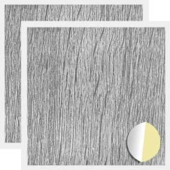 Accessoires De Quincaillerie-vidaXL Couverture de vis auto-adhésive 2 pcs Gris Sonoma Ø 20 x 0,5 mm Sonoma gris