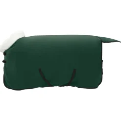 Loisirs De Plein Air-vidaXL Couverture Équine complet 75 cm Fleece polaire Vert foncé