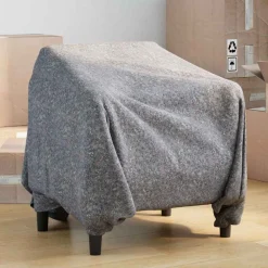 Accessoires De Quincaillerie-vidaXL Couvertures de déménagement 5 pcs Gris 150 x 200 cm tissu